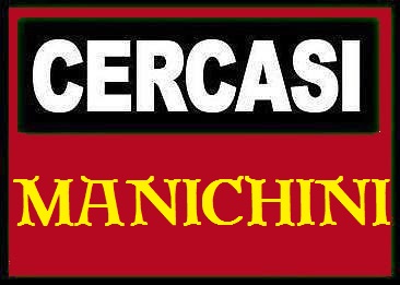 Cerchiamo Manichini