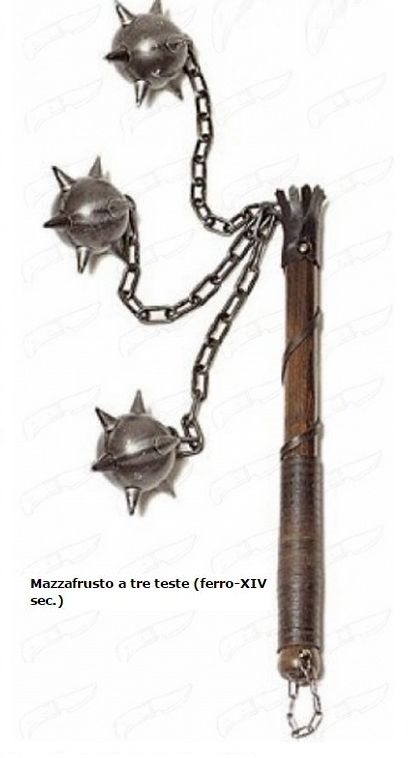 Mazzafrusto a 3 sfere